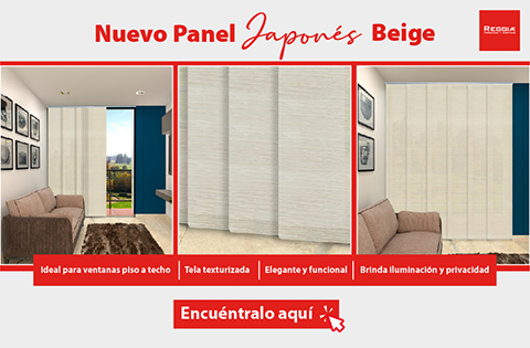 Panel japones beige